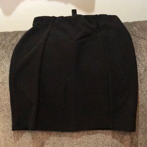 Forever 21 ribbed pencil skirt. Black. Small
